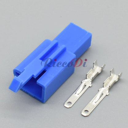 2 Pin 2.8mm Motorcycle Sensor Connector 6040-2111 6030-2981 DJ7021A-2.8 PA66 Wiring Harness