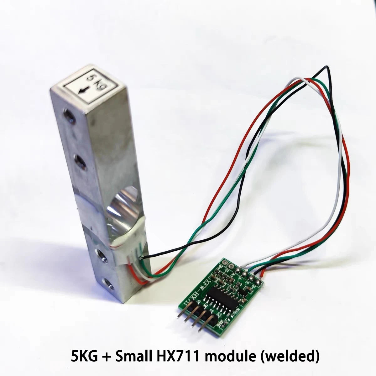 Small Range Weighing Pressure Sensor Module with HX711AD for 1-20kg Measurement