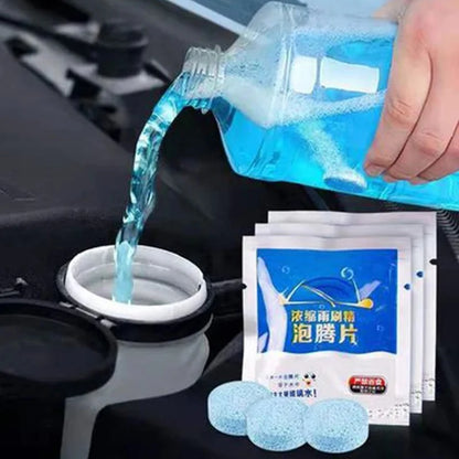 Car Windshield Cleaner Tablets Effervescent Glass Cleaning Tablets 300/10pcs