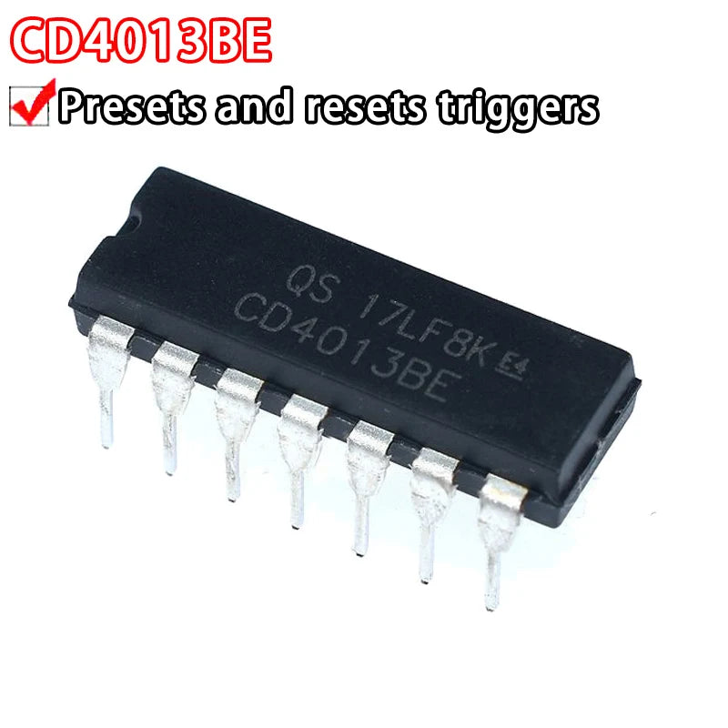 5PCS CD4000 Series DIP-14 Digital Logic IC Chip Set CD4001BE–CD4066BE