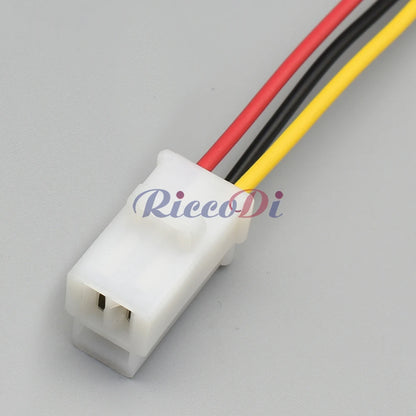 3-Pin 6.3mm Sealed Connector 6110-4533 6120-2033 DJ7031A-6.3 PA66 CDI Battery Charger Automotive