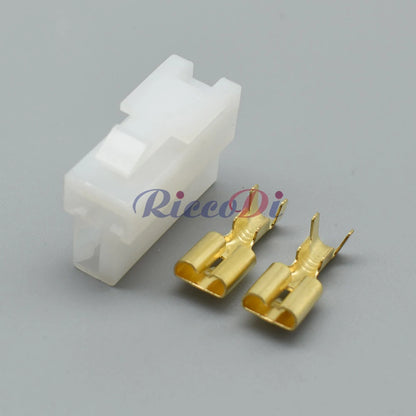 2P Auto Large Current Wiring Harness Connector AC Assembly Socket for Car Accessories