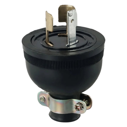 2KW Generator Anti-Loose Plug, 168F/170F GX160 Three-Pole America Plug, AC 250V 30A Generator Parts