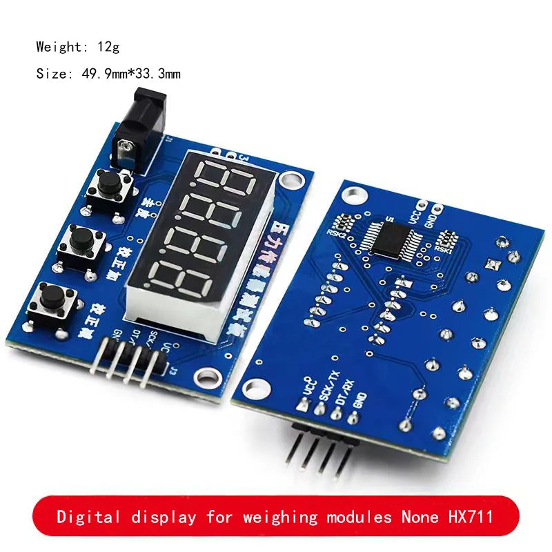 HX711 24-Bit ADC Weighing Module for Pressure Sensors with Shielding