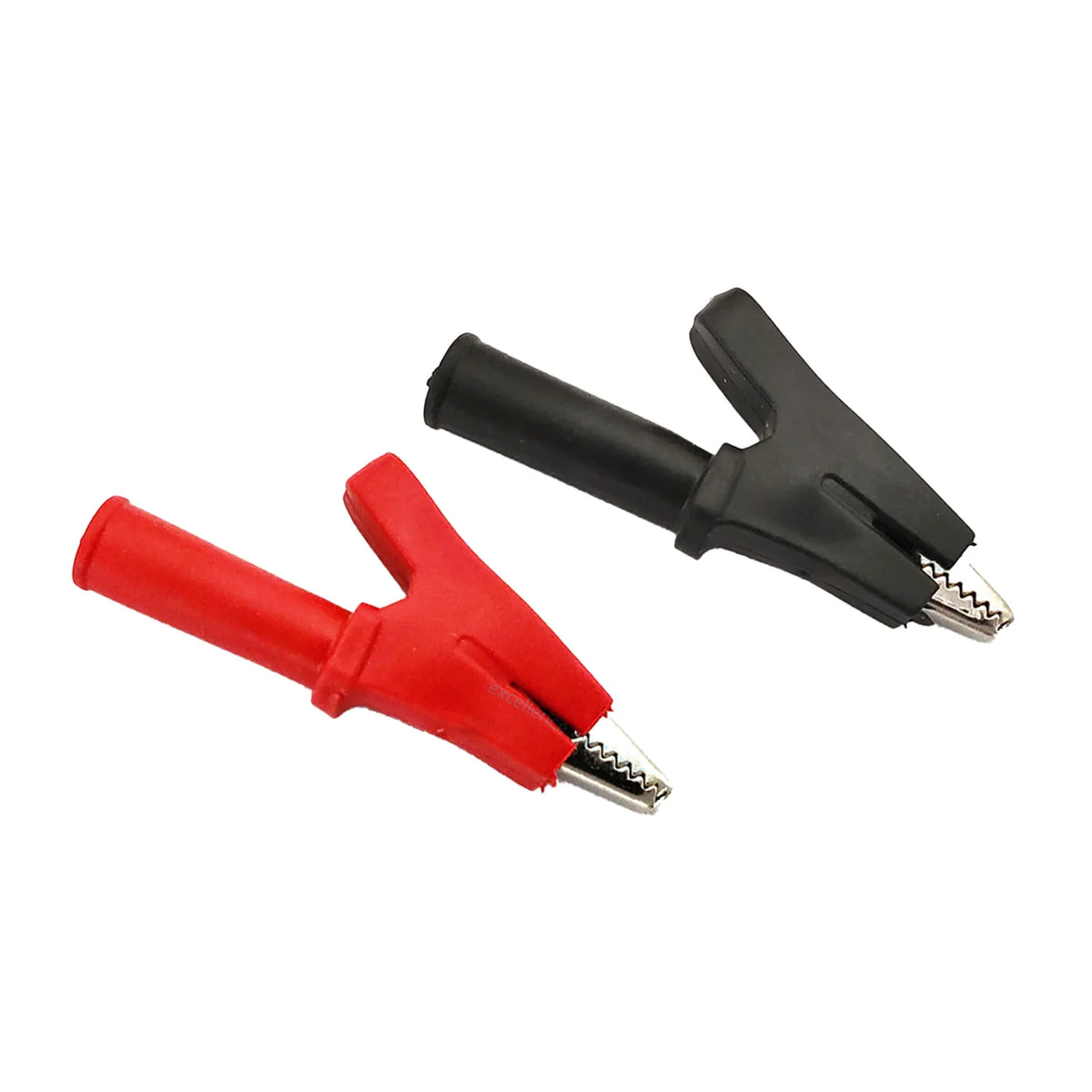 Easy Connect Crocodile Clips 2000V 30A Current Battery Connectors Black Crocodile Clips Strong Spring Mechanism