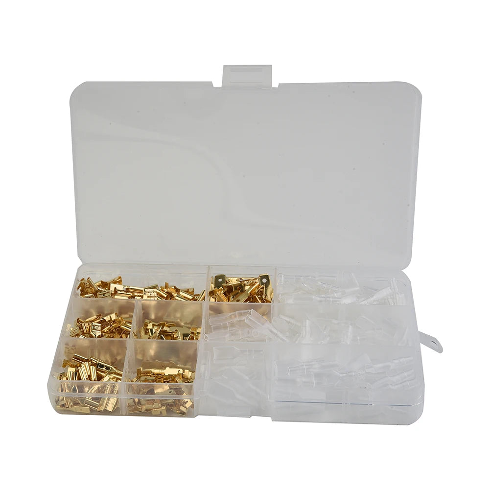 The Perfect Solution for All Your Electrical Connection Needs 315 Piece Spade Lugs Electrical Wire Terminal Set