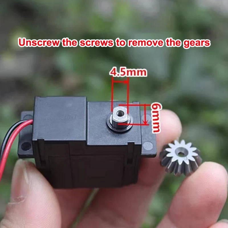 1pc DIY Mini Output DC Deceleration Motor Looks Like Servo Motor For Robots Helicopter Airplane Car Boat