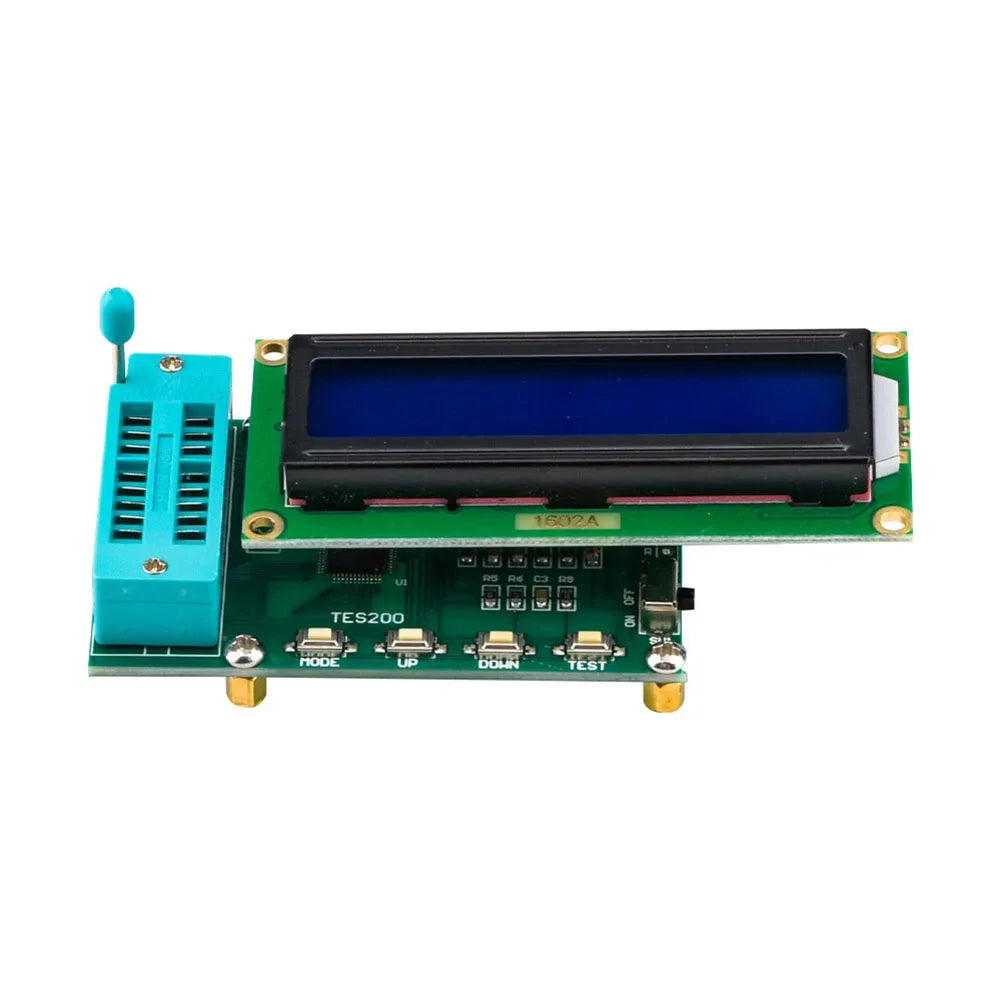 IC Logic Gate Tester TES200 IC Tester LED Digital Meter 74 40 45 Series LC Logic Gate Tester DC 7-12V Electrical Equipment