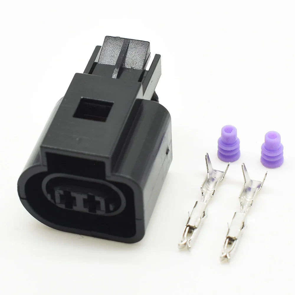 2-Pin Waterproof ABS Speed Sensor Connector 6N0973702 DJ7022F-1.5-21 for VW Audi Wiring Harness