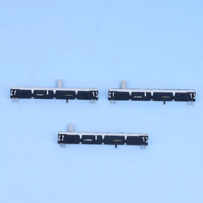 1pcs 75mm Straight Slide Potentiometer 8Pins A103 Double Fader A10K Soundcraft EFX8 Fader A10Kx2 A20KX2 A50KX2 B10KX2 A103 A203