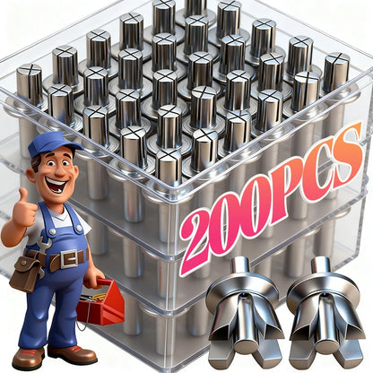 Hammer Drive Expansion Rivets — Percussion Aluminum Nail Head Knock Type Tapping Screw Fastener