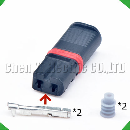 2 Pin Automotive Sensor Connector Turn Signal Fuel Injector DJ7027-1-21 DJ7022W-1.2-21