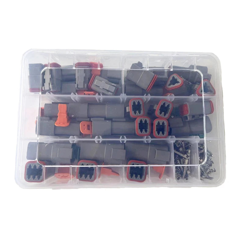 Deutsch DT Series Waterproof Connector Kit with Pins DT06-2/3/4/6S DT04-2/3/4/6P