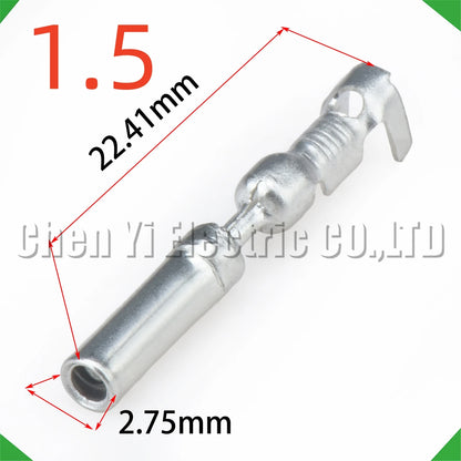 20pcs 1.5/2.8mm Crimp Terminal Pins 33230-0002 3-1474644-1 1-437709-1 Automotive Connector