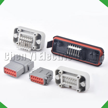 12 Pin DTM06-12S DTM04-12P Deutsch DTM Waterproof Connector 20AWG 15cm Pigtail