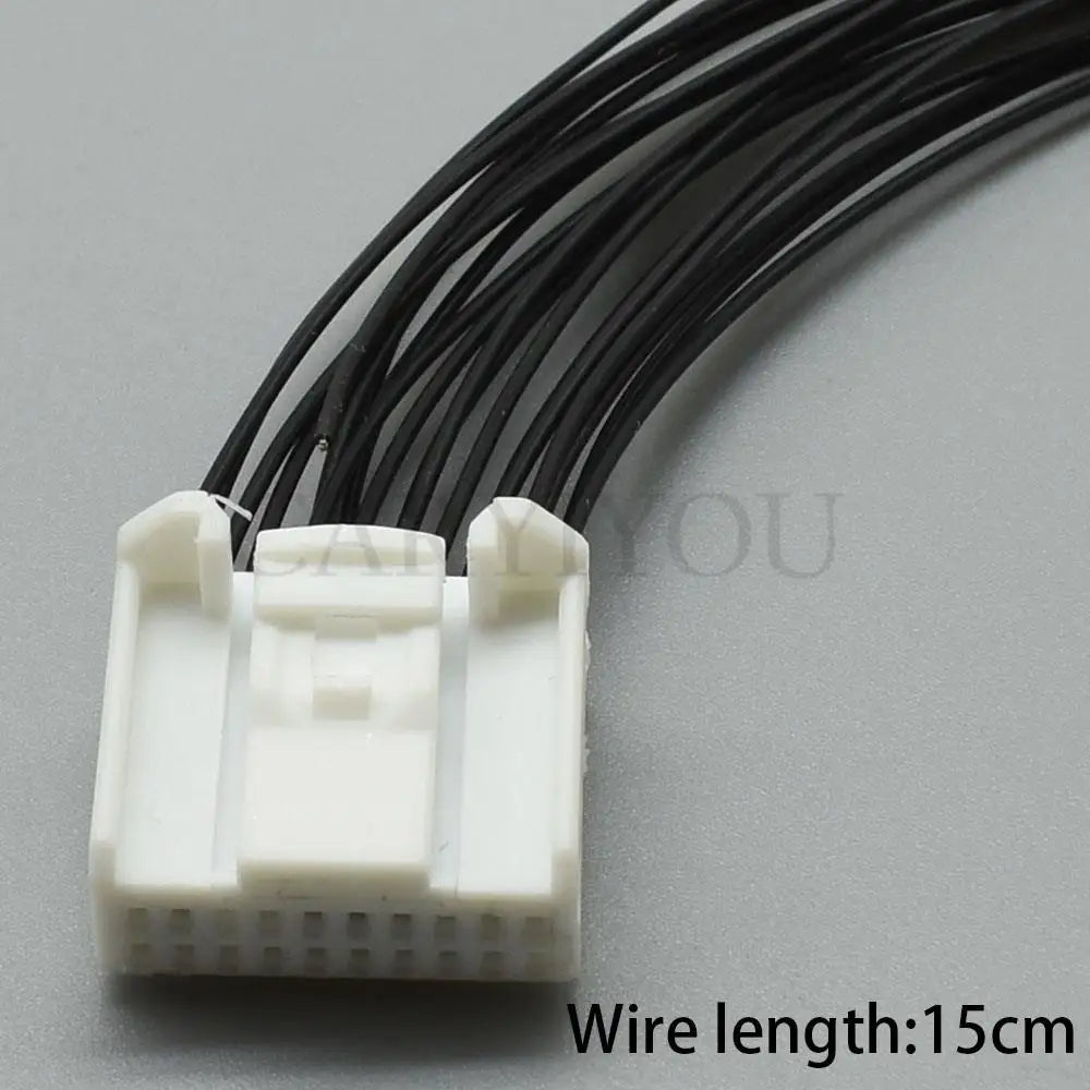 1473750-1 / 1473807-1 Toyota 20-Pin CD Player Wiring Harness Socket — Low Current Audio Connector