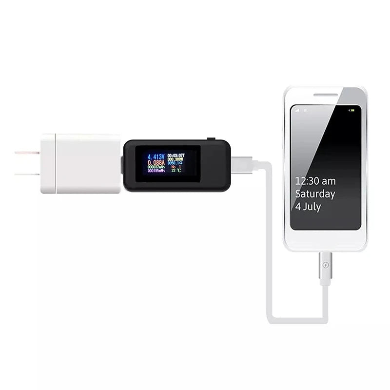 10-in-1 USB Digital Tester Voltmeter Ammeter for Power Bank & Charger