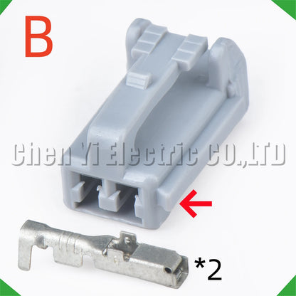 2 Pin Seat Light Horn Connector 7283-1020 90980-11724 90980-12B28 7189-3037