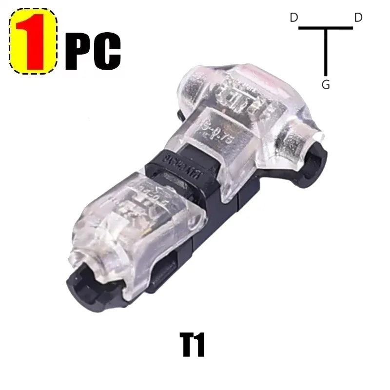 T Tap Wire Connector Low Voltage 2 Pin Splicing Connector