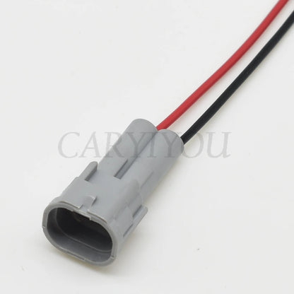 2 Pin Male Female Automotive Fuel Injector Connector EV1 EV6 Wire Plug 6189-0060 / 6180-2405