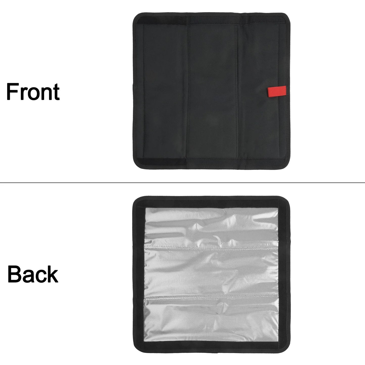 Foldable Aluminum Film Sunshade for RV For Skylight Roof with Multi Layer Waterproof Design for Window Vent Use