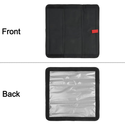Foldable Aluminum Film Sunshade for RV For Skylight Roof with Multi Layer Waterproof Design for Window Vent Use