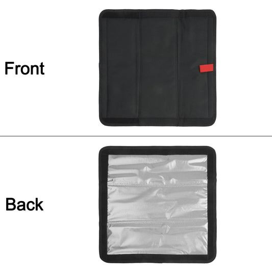 Foldable Aluminum Film Sunshade for RV For Skylight Roof with Multi Layer Waterproof Design for Window Vent Use