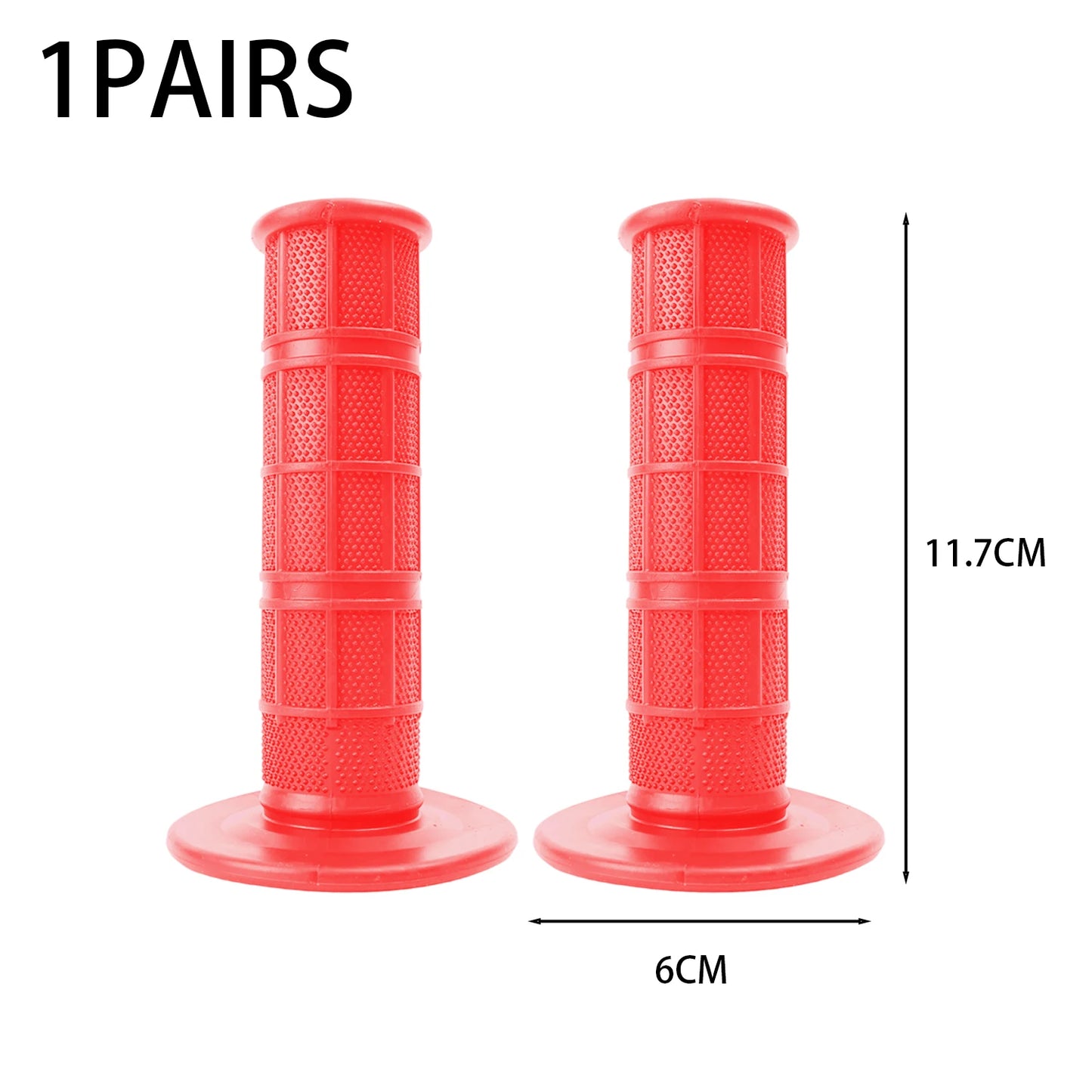 Universal Soft Silicone Motorcycle Handlebar Grips Anti Slip Gel Handle Bar Cover Dirt Bike Motocros Scooter Shock Absorb Sleeve