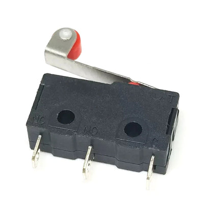 2pcs Micro Roller Lever Limit Switch KW12-3 KW11-N Normally Open/Close