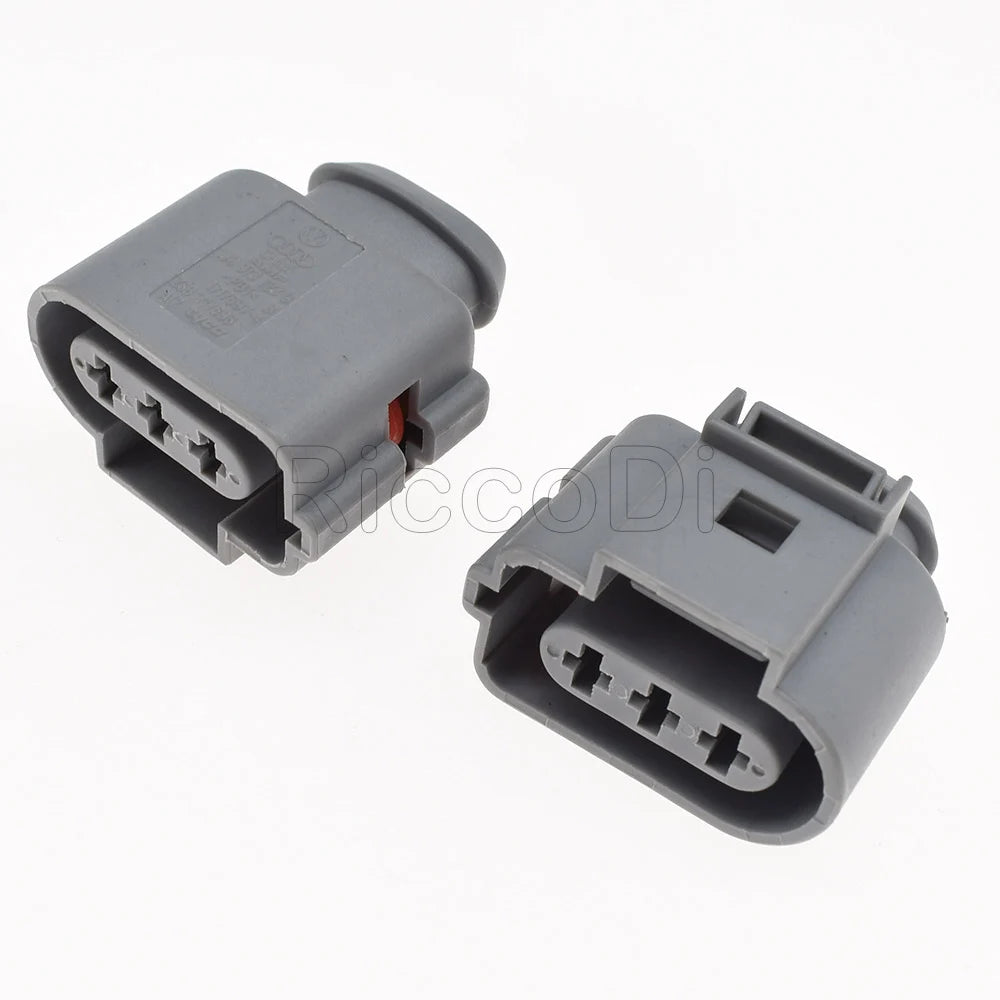 3-Pin 3.5mm Waterproof Fog Lamp & Crankshaft Sensor Connector 1J0973723G DJ7035B-3.5 for VW