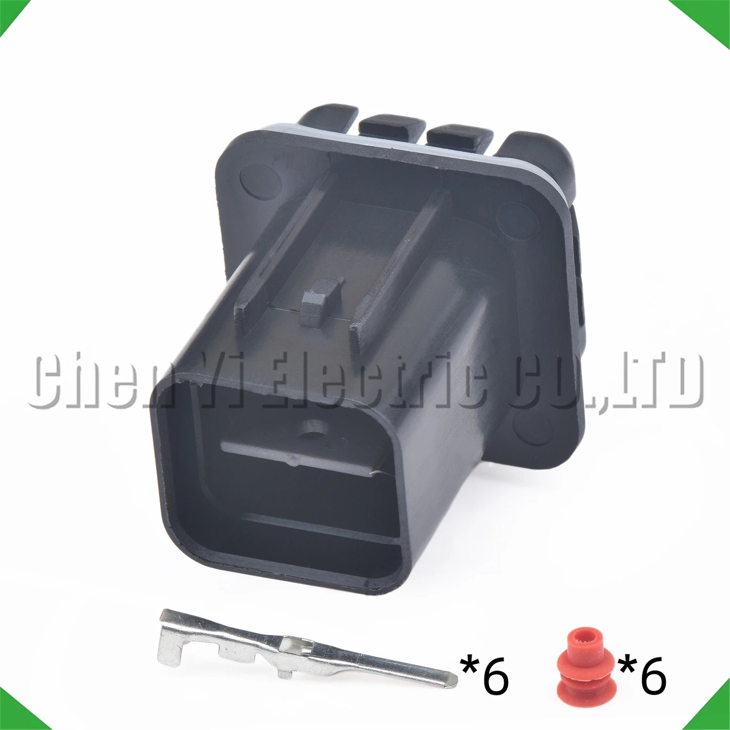 6 Pin Waterproof Headlight Connector PB621-06020 For Hyundai Kia