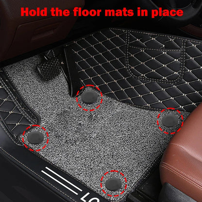 Universal Car Floor Mat Anti-Skid Fixer Clips Set Interior Accessories