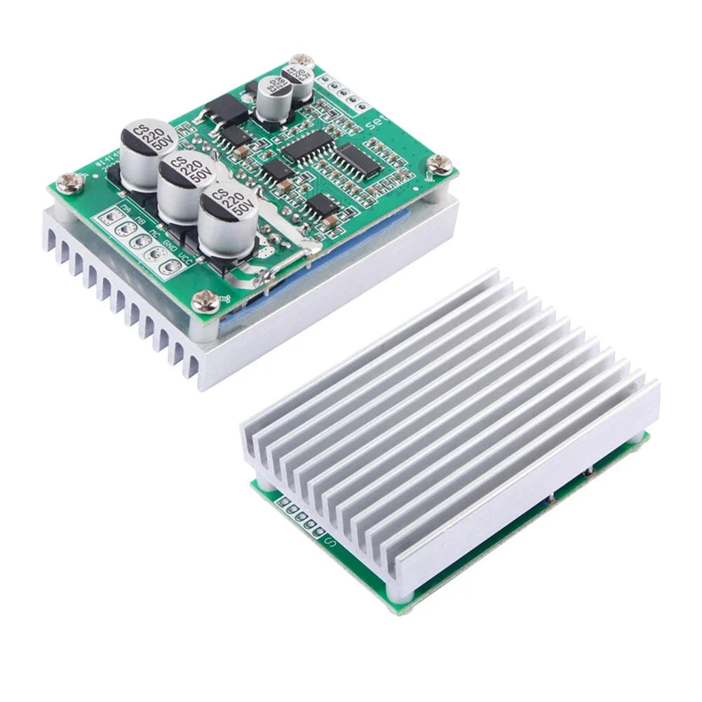Motor Driver Board BLDC DC12-36V 500W Brushless Speed Controller For PWM Hall-less Motor Control Brushless Motor Speed Regulator