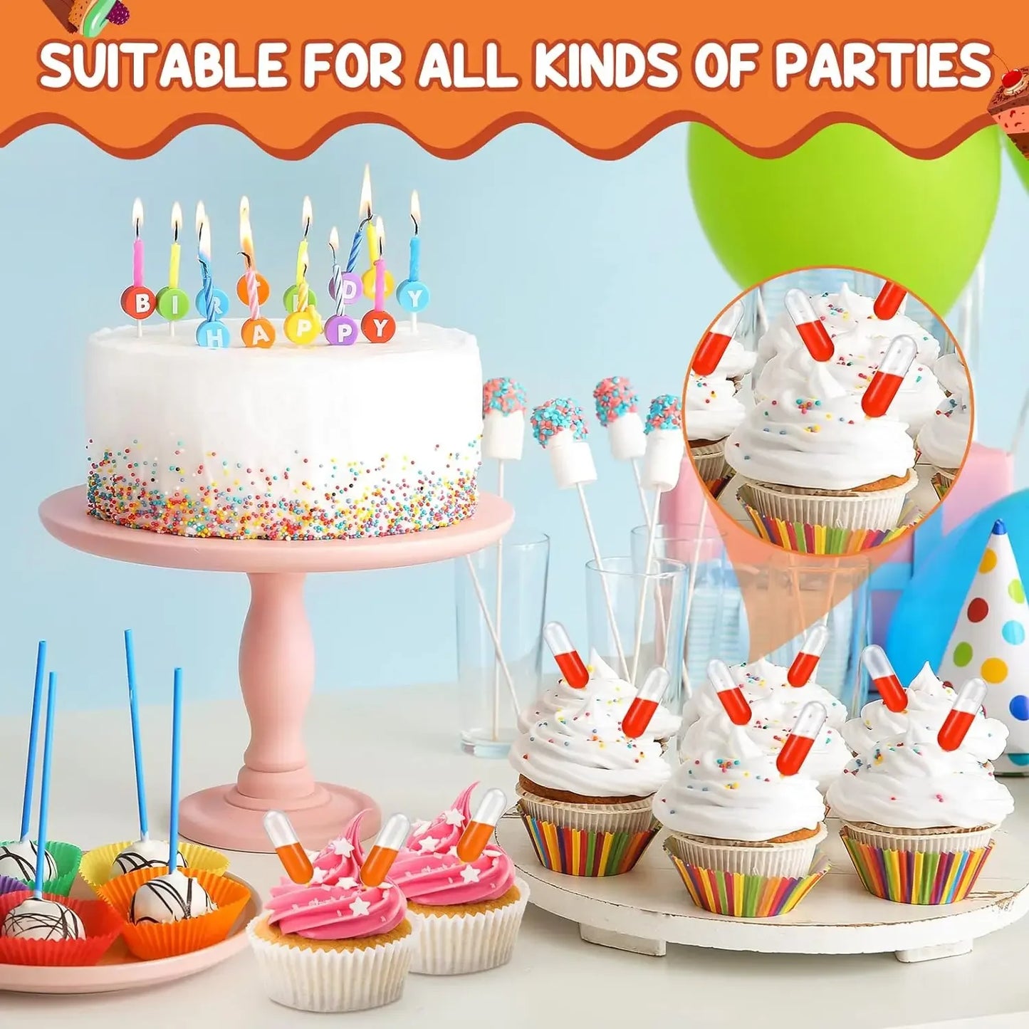 4ml Mini Dropper Pipettes for Cake Decor 50-200PCS