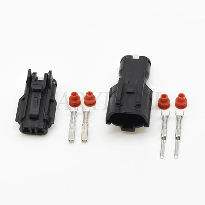 2 Pin Waterproof Electrical Sensor Wiring Connector Male Female for Hyundai Elantra MG640322-5 / MG610320-5