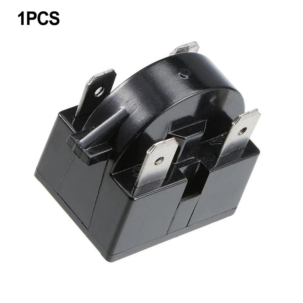 Refrigerator PTC Starter Relay 1/3/4 Pins Compressor Overload Protector, 12Ω / 15Ω / 22Ω Starting Relay