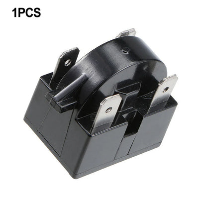 Refrigerator PTC Starter Relay 1/3/4 Pins Compressor Overload Protector, 12Ω / 15Ω / 22Ω Starting Relay