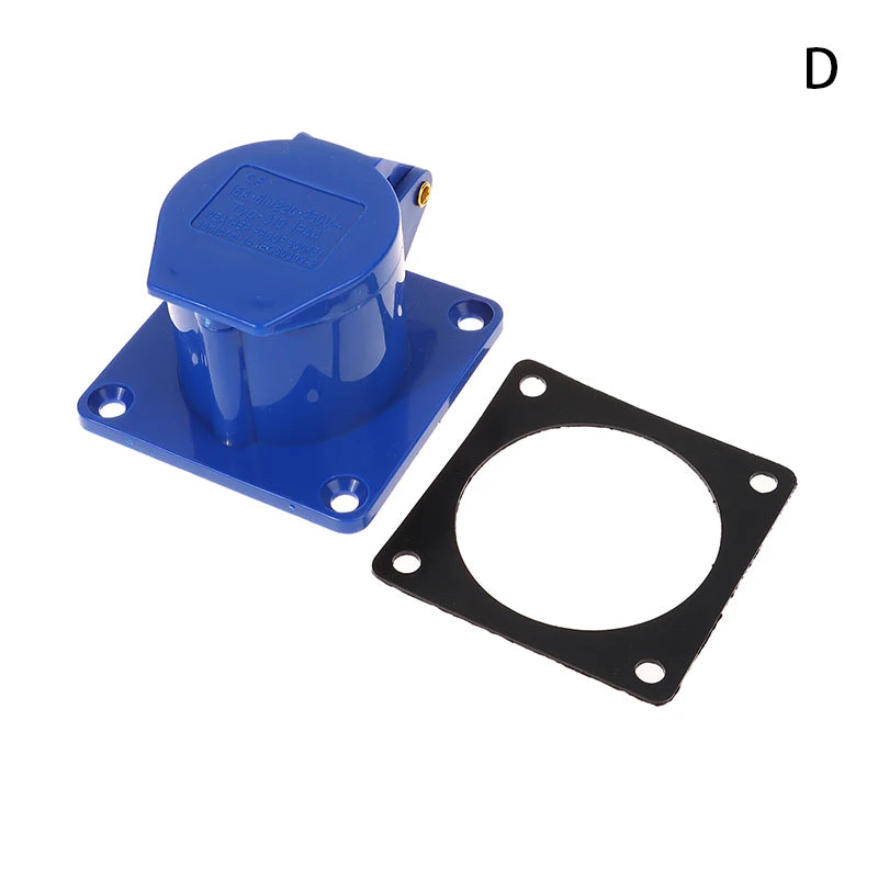 IP44 220V 16A Industrial Waterproof 3 Pin Plug & Socket Connector