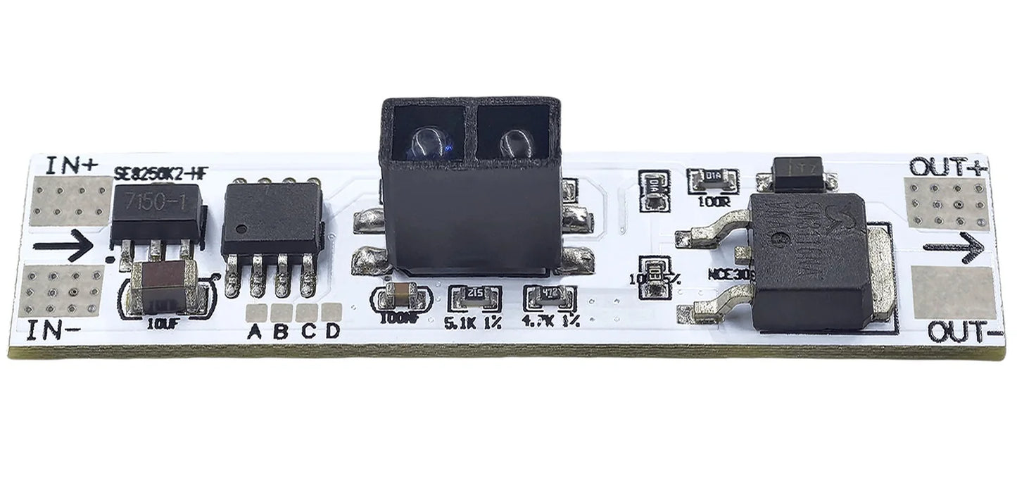 Short Distance Sweep Hand PIR Motion & Capacitive Touch Sensor Module 5V-24V 5A 120W LED Dimming Control