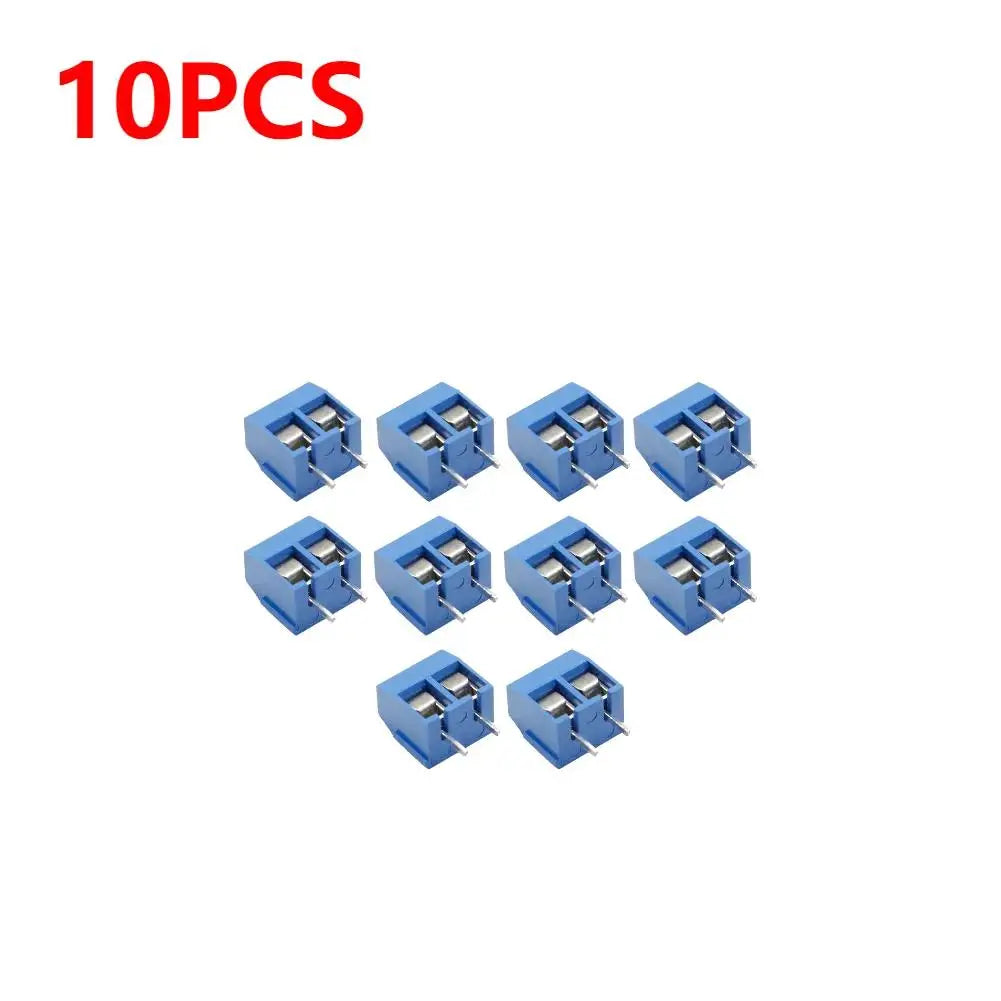 PCB Mount Screw Terminal Block Connector KF301 2P-4P 5.0 / 5.08mm Straight Pin