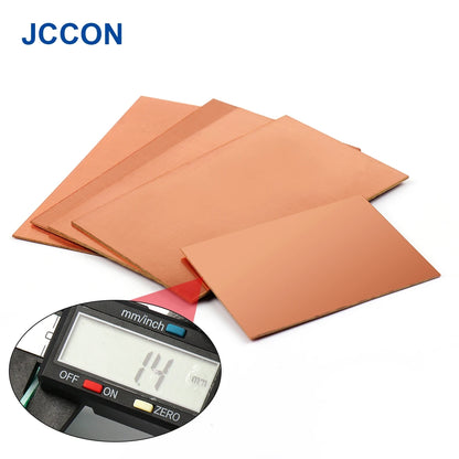 Single-Side Copper Clad PCB Board Kit 7x10, 10x15, 15x20, 20x30cm Universal DIY Laminate Circuit Board