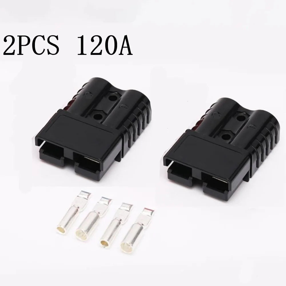 2PCS 120A For Anderson Connectors 600V 4-6AWG Durable Battery Connector For Yachts Ships Power Supplies Electric Vehicles Parts