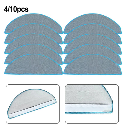 Reusable Mop Cloth Robot Vacuum Accessory High-quality Microfiber Long-lasting Material Cost-effective For Essential