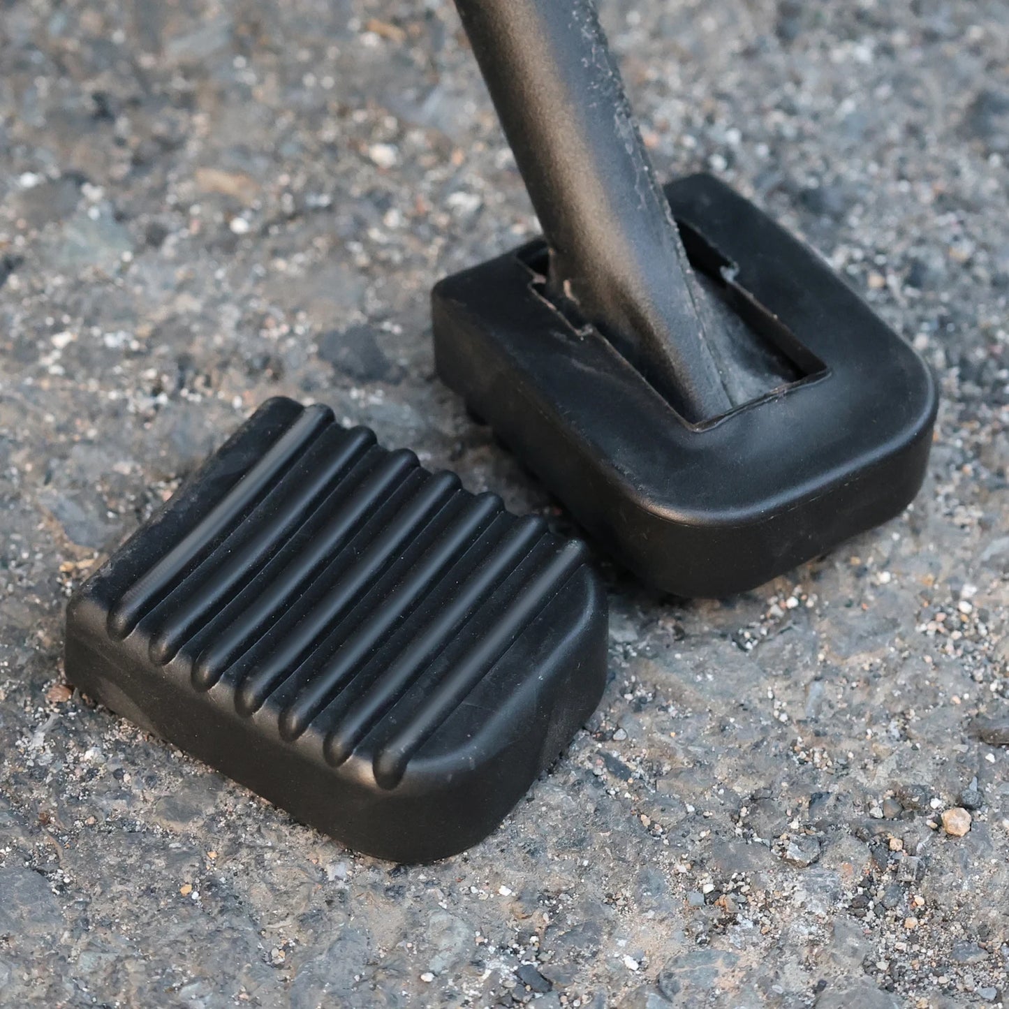 Motorcycle Kickstand Pad Rubber Side Stand Support Plate