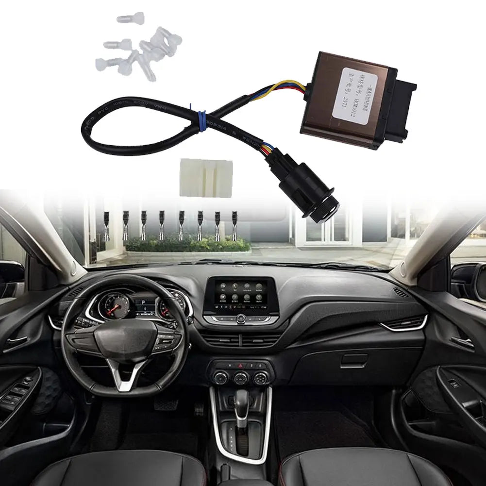 23MM Motors Warm Air Outlet Control Module Switch 12V Ventilation And Heating Switch Controller Kit For Car Seat Climate Control