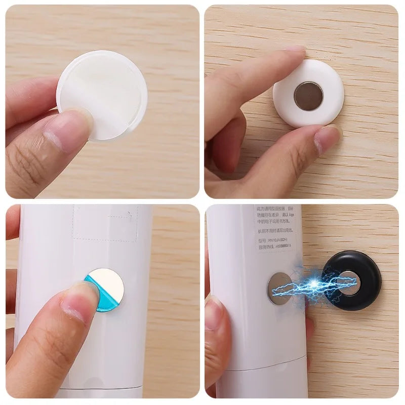 36/2pcs Strong Magnetic Hook Wall-mounted Hanging Anti-lost Magnet Remote Control Home Refrigerator Magnet Storage Rack Hooks