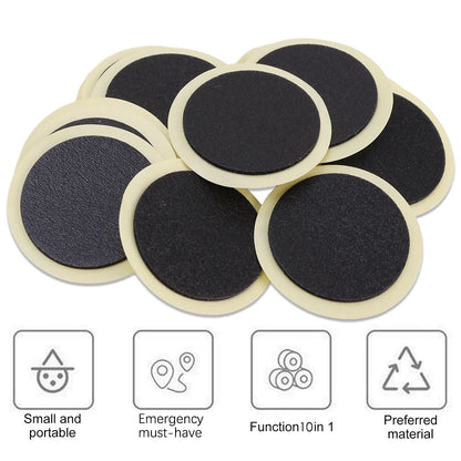Bike Tire Repair Glue-Free Patch Quick Tyre Repair Pad