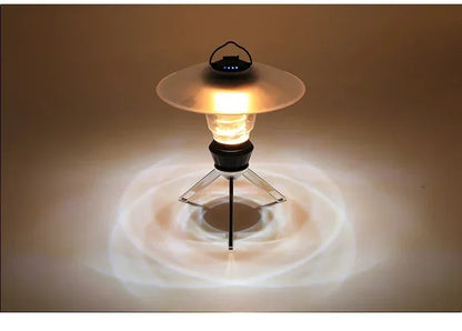 8000MAH Multifunctional Telescopic Camping Light LED Floodlight Flashlight with Stepless Dimming Charge Outdoor Tent Flashlight