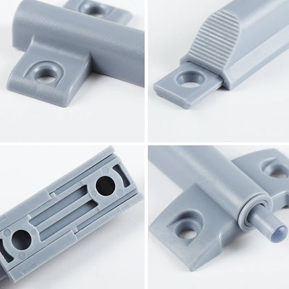 10PCS Cabinet Door Catch Damper Buffer – Soft Close Furniture Hardware for Kitchen Cupboard & Drawer Quiet Closing