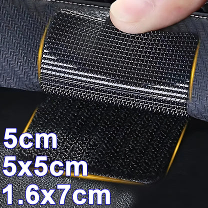 2/100pcs Double Sided Carpet Fixing Stickers High Adhesive Anti-Slip Floor Mat Grip Tape